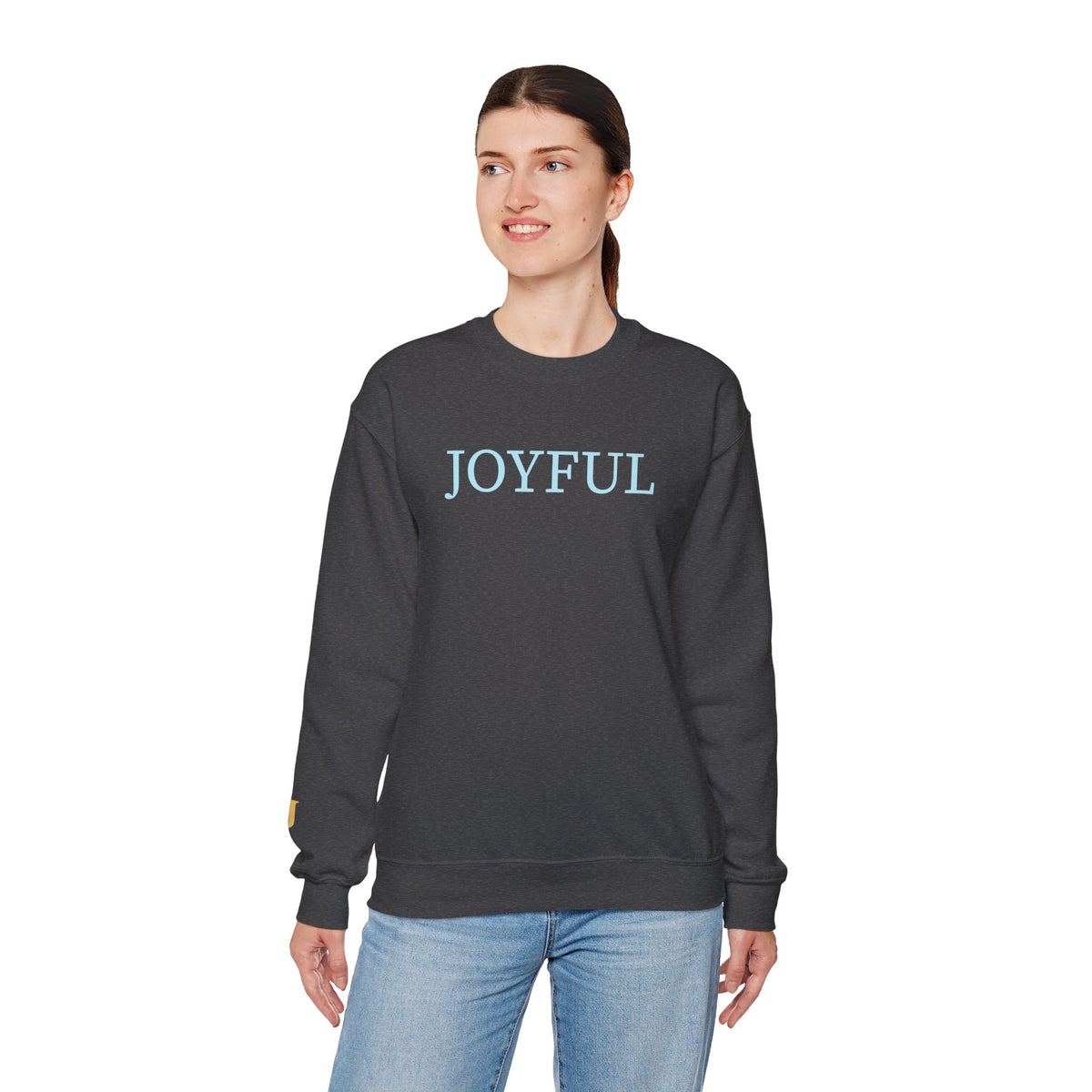 Collegiate Joyful Crewneck Sweatshirt