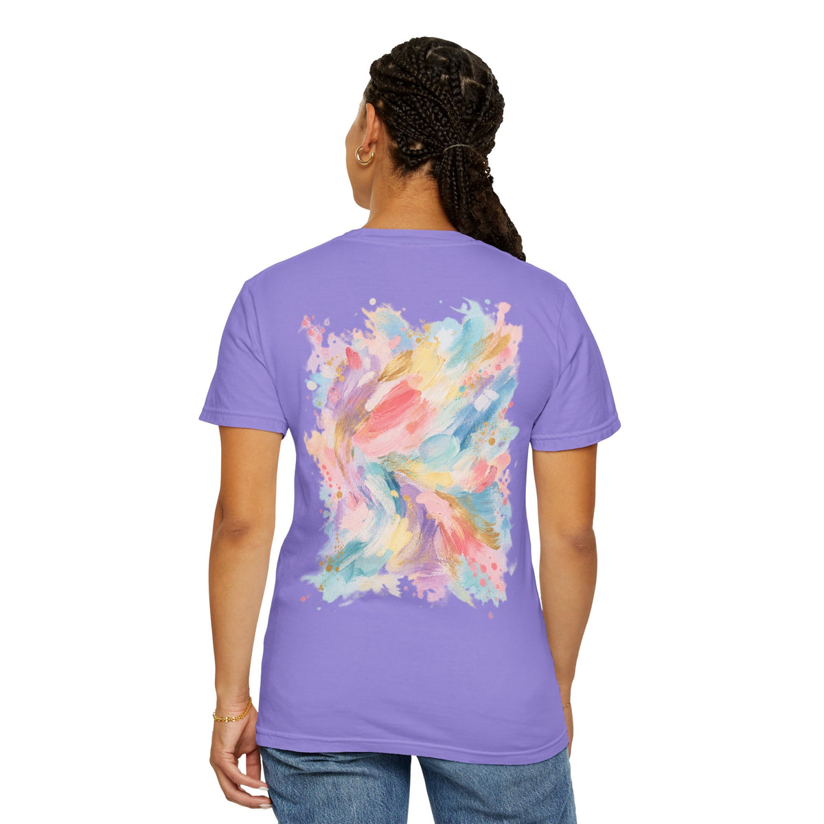 Abstract Pastel Watercolor T-Shirt