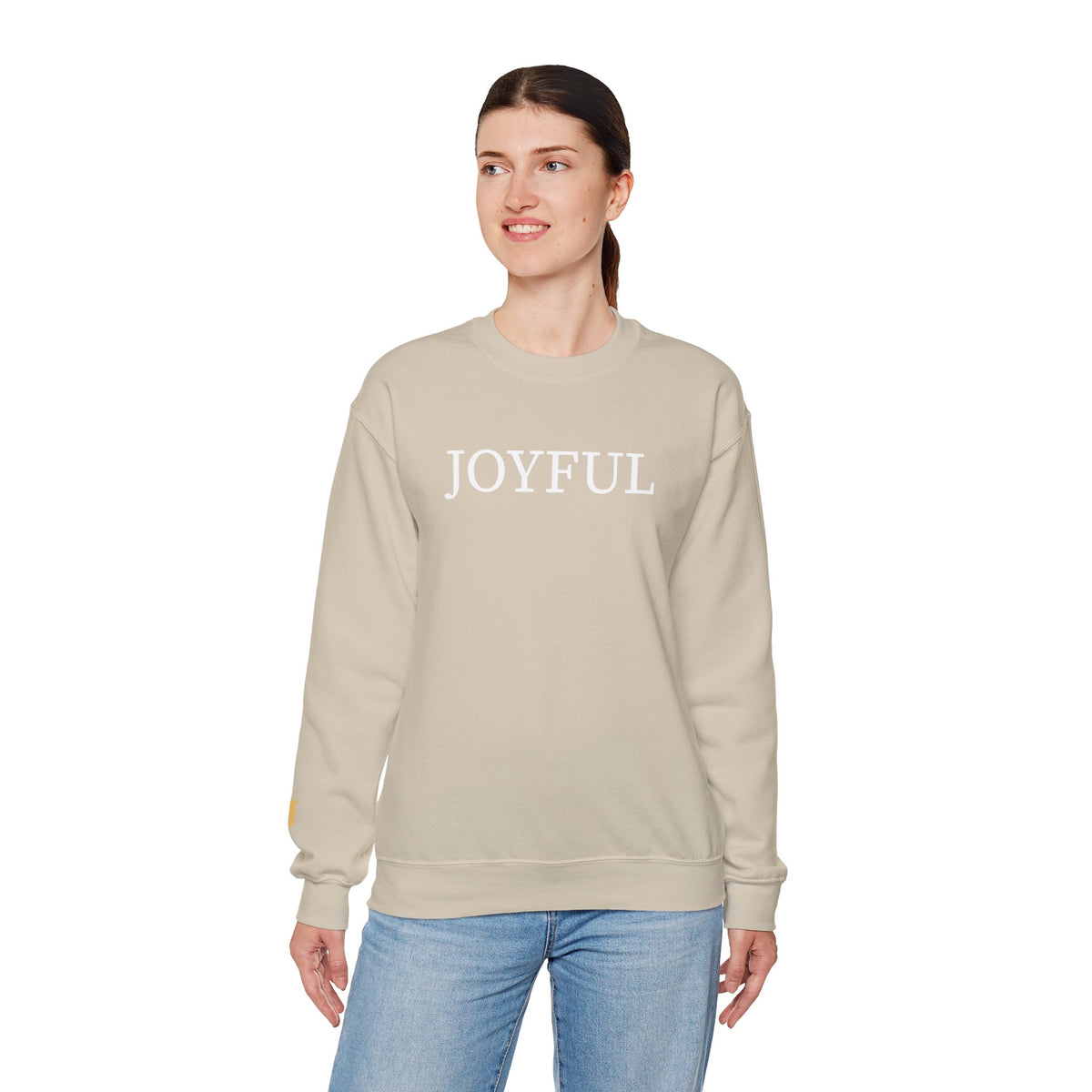 Collegiate Joyful Crewneck Sweatshirt