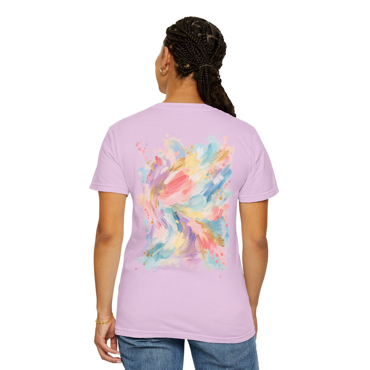 Abstract Pastel Watercolor T-Shirt