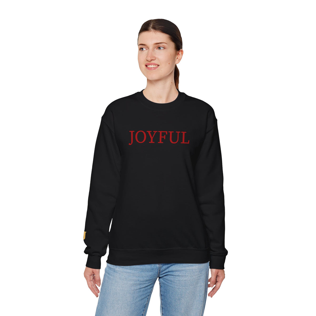 Collegiate Joyful Crewneck Sweatshirt