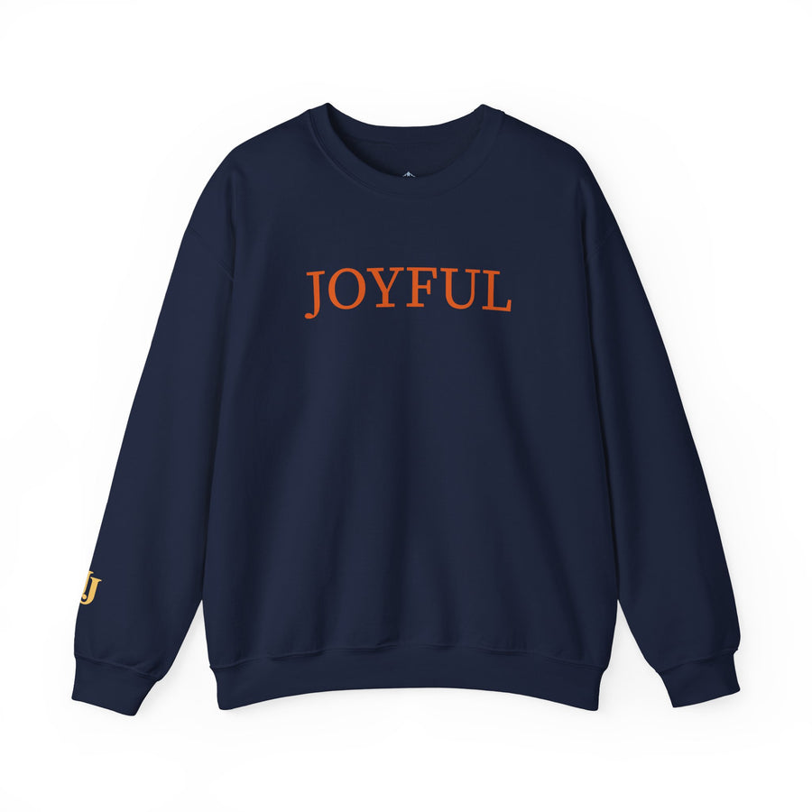 Collegiate Joyful Crewneck Sweatshirt