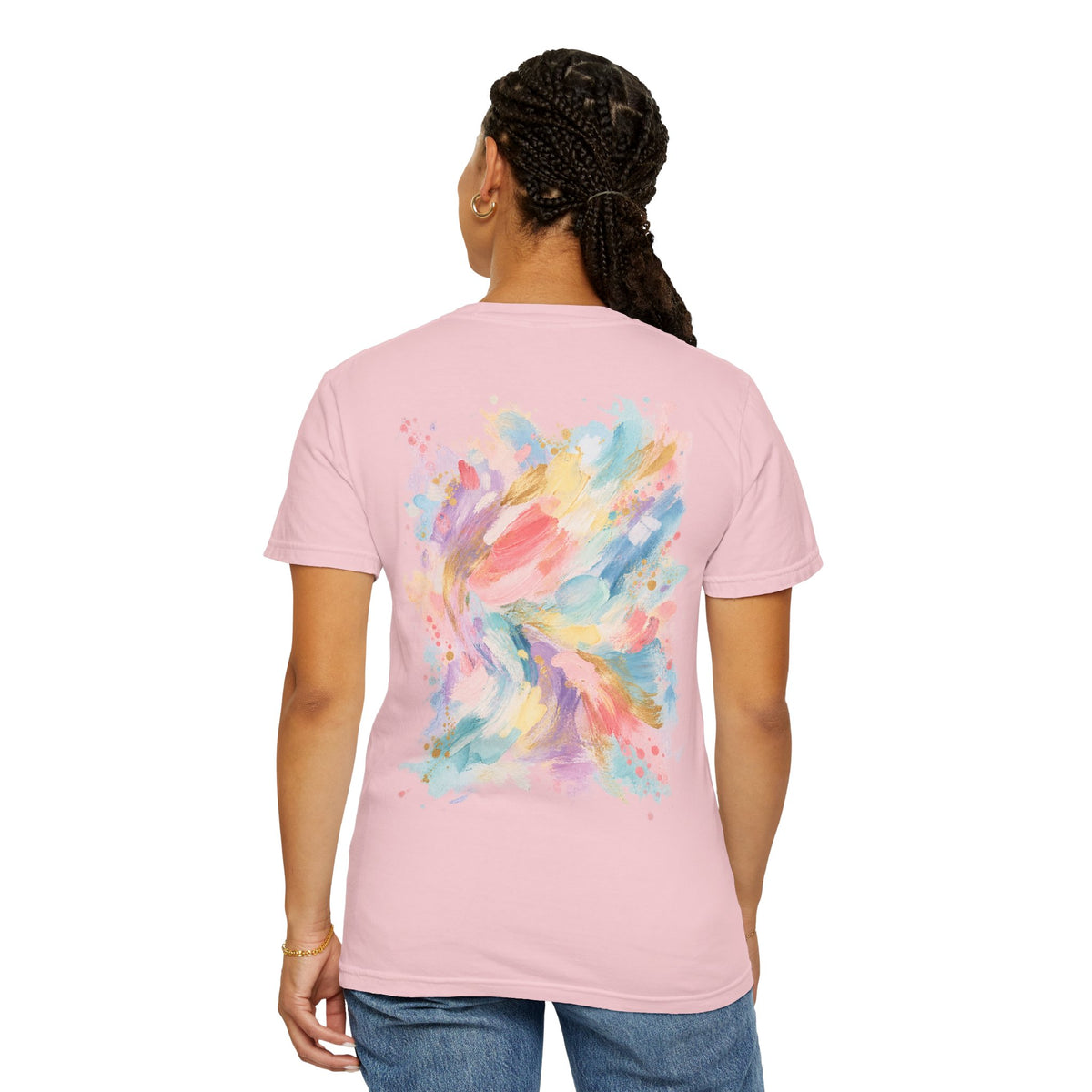 Abstract Pastel Watercolor T-Shirt