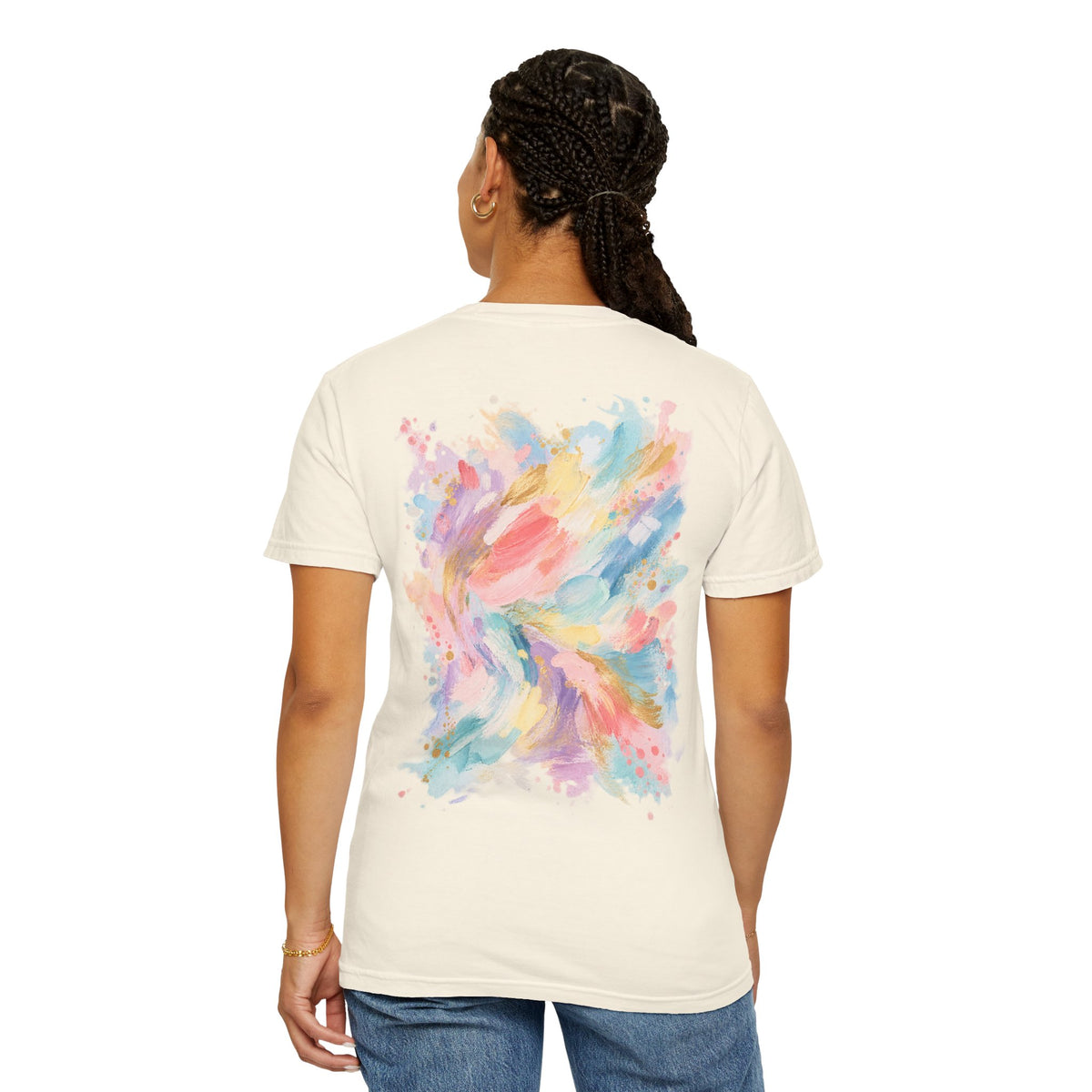 Abstract Pastel Watercolor T-Shirt